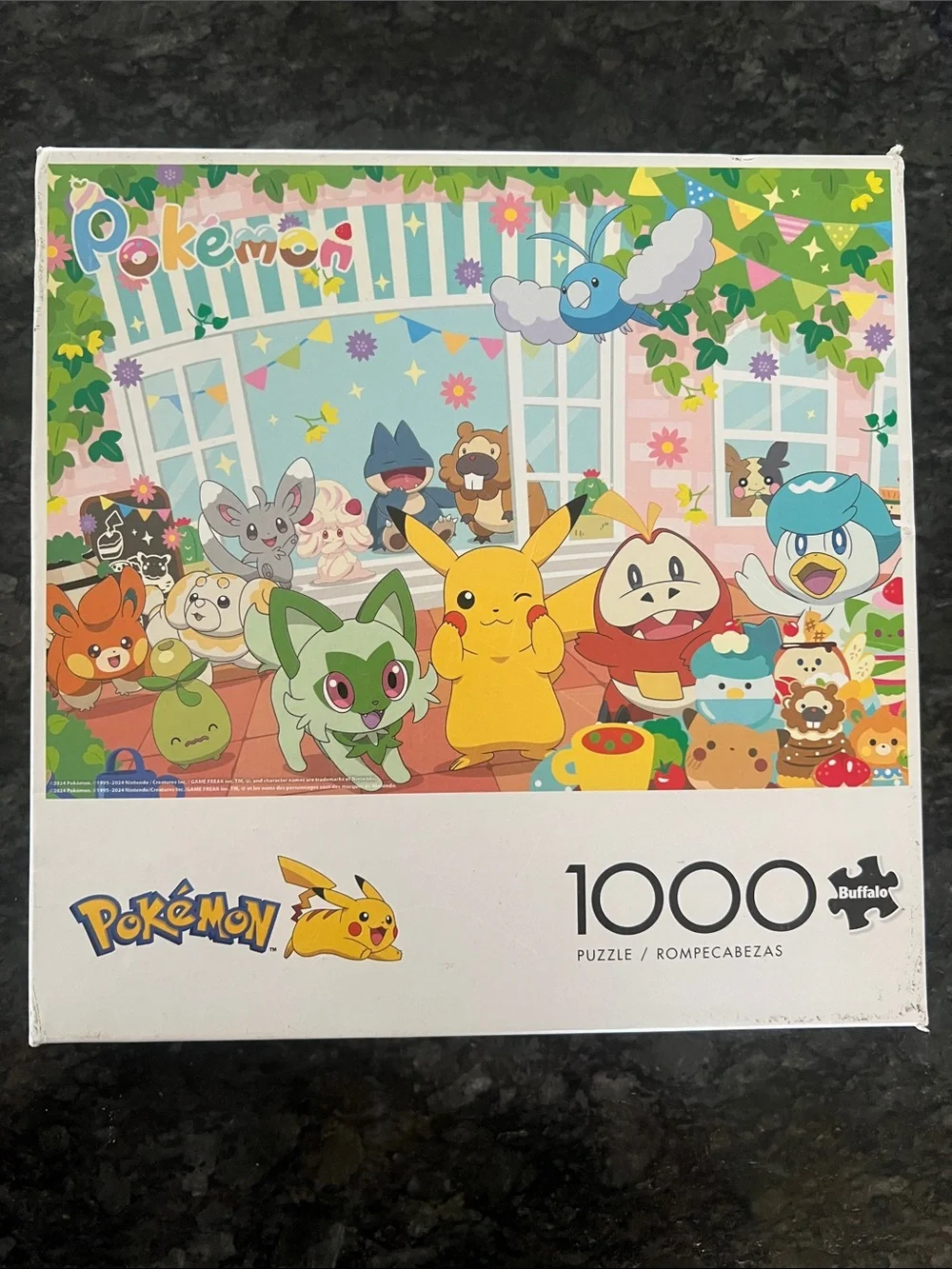 Pokémon 1000-Piece Jigsaw Puzzle - Colorful Characters (Yellow, Green, Blue)